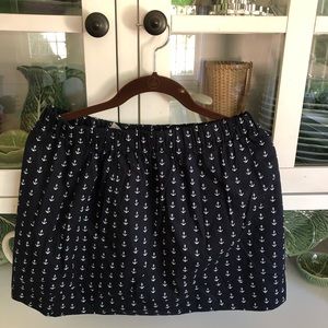 J. Crew Skirts - Jcrew womens Navy Sailboat skirt Medium J. Crew Skirts - Jcrew womens Navy Sailboat skirt Medium